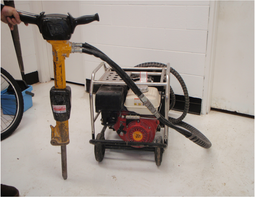 JCB Hydraulic Jackhammer / Breaker Carnegie Equipment Hire